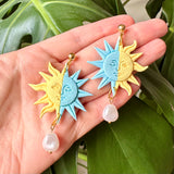 Sun and Moon Dangles