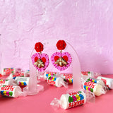 Heart Dangles - Bee Mine